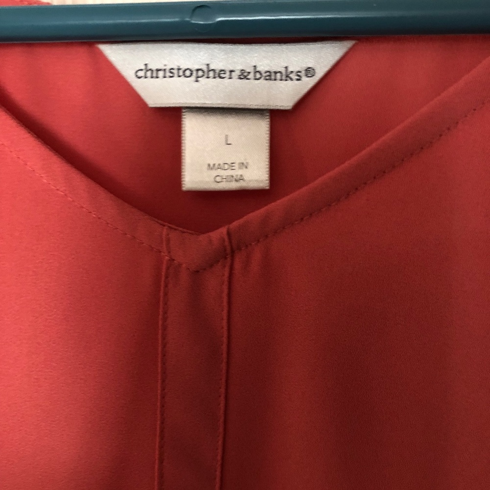 Christopher Banks sleeveless top